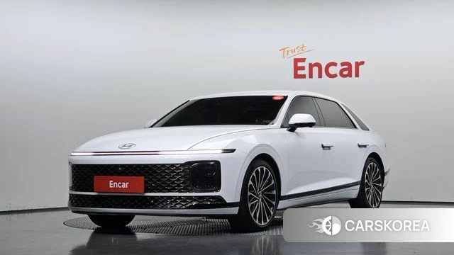 Hyundai Grandeur Hybrid (GN7) 2024 Белый из Кореи