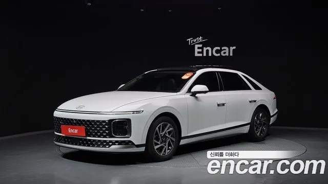 Hyundai Grandeur Hybrid (GN7) 2024 Белый из Кореи