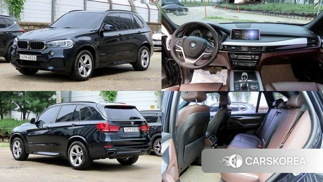 BMW X5 (F15) 2018 Черный из Кореи