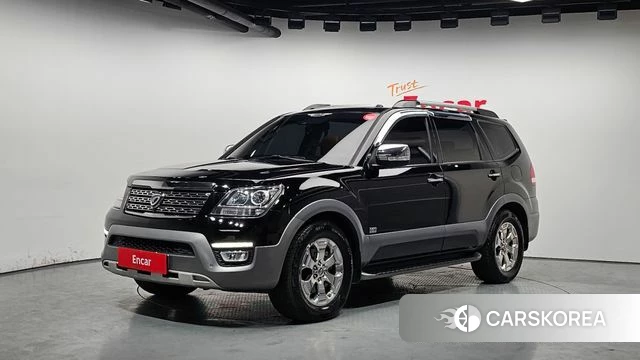 Kia The New Mohave 2018 Черный из Кореи