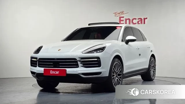 Porsche Cayenne (PO536) 2020 Белый из Кореи