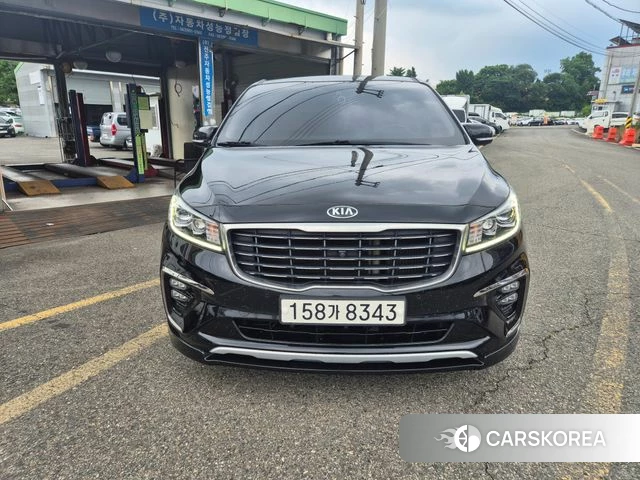Kia The New Carnival 2019 Черный из Кореи