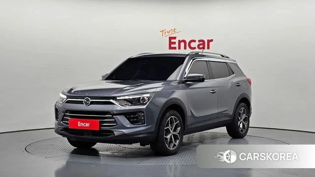 Ssangyong Beautiful Korando 2020 Серебристо-серый из Кореи