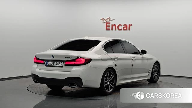 BMW 5 Series (G30) 2020 Белый из Кореи