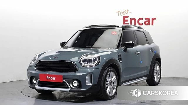 Mini Cooper Countryman 2021 Синий нефрит из Кореи