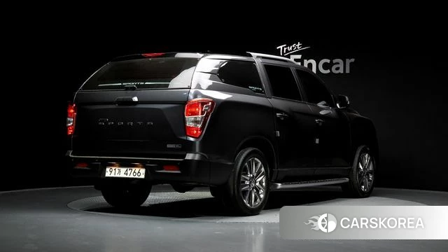 Ssangyong Rexton Sports 2021 Серый из Кореи