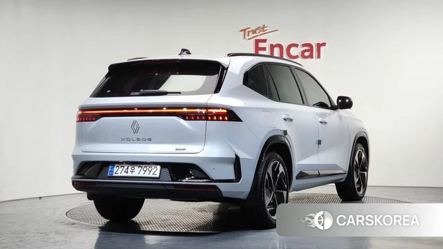 Renault Korea (Samsung) Grand Coleos 2024 Белый из Кореи