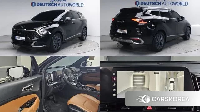 Kia Sportage 5th Generation 2022 Черный из Кореи