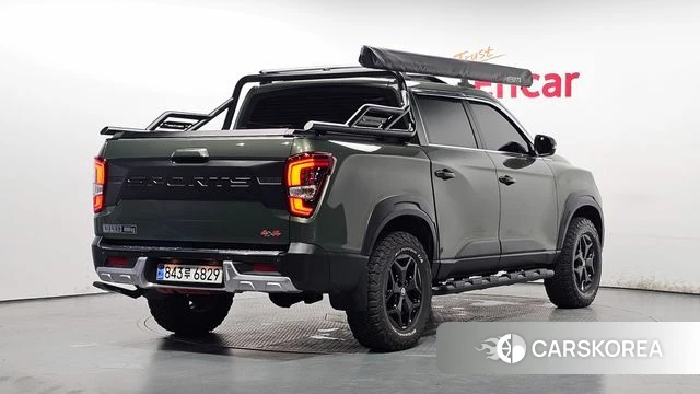Ssangyong The New Rexton Sport 2022 Зеленый из Кореи