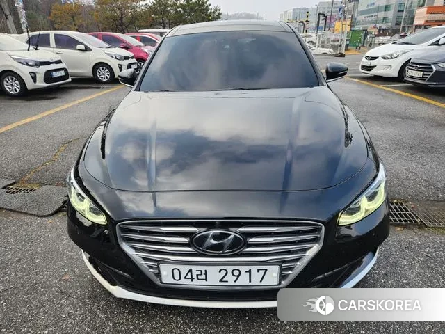 Hyundai Grandeur IG Hybrid 2018 Черный из Кореи