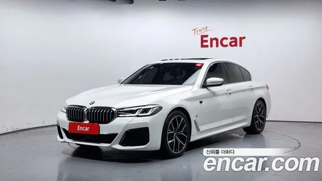 BMW 5 Series (G30) 2021 Белый из Кореи