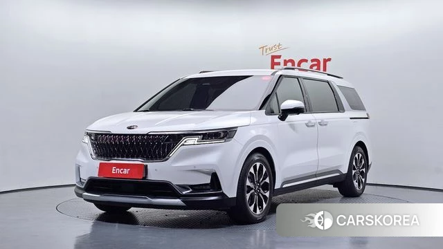 Kia Carnival 4th generation 2021 Белый из Кореи