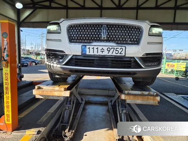 Lincoln Nautilus First generation 2020 Белый из Кореи