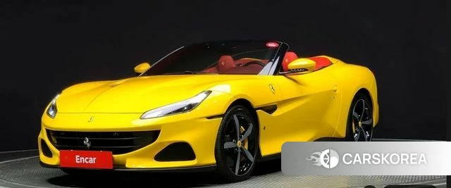 Ferrari Portofino 2022 Желтый из Кореи