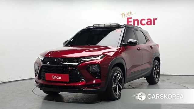 Chevrolet (GM Daewoo) Trailblazer 2021 Красный из Кореи