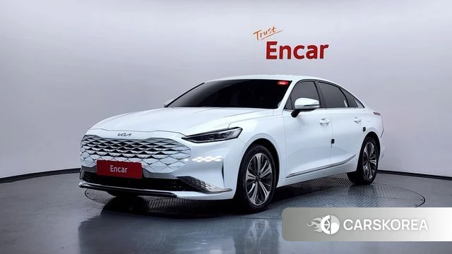 Kia K8 Hybrid 2024 Белый из Кореи