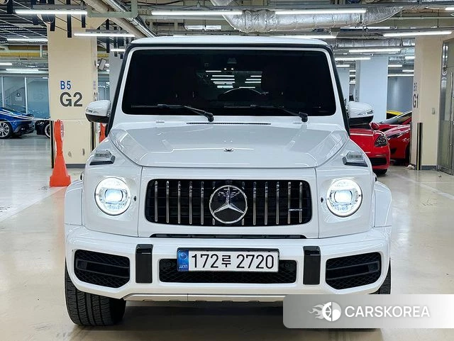 Mercedes-Benz G-Class W463b 2021 Белый из Кореи