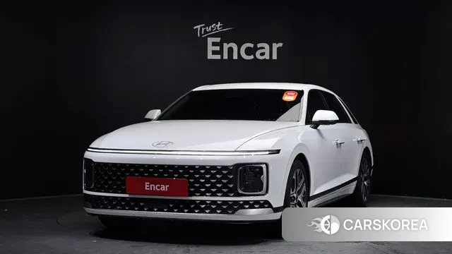 Hyundai Grandeur Hybrid (GN7) 2023 Белый из Кореи