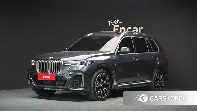 BMW X7 (G07) 2021 Серый из Кореи
