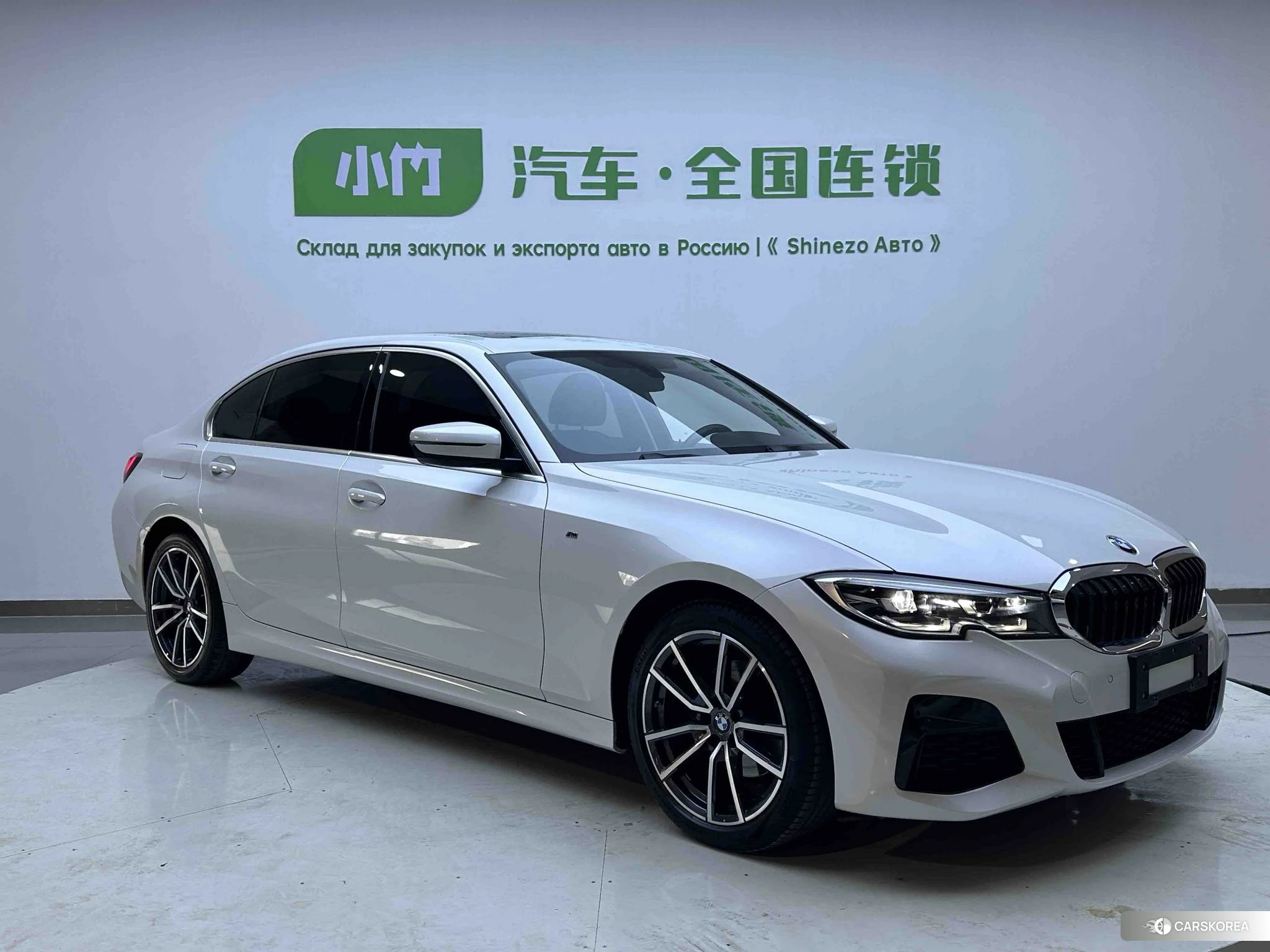 BMW 3 series 2021 Белый из Китая