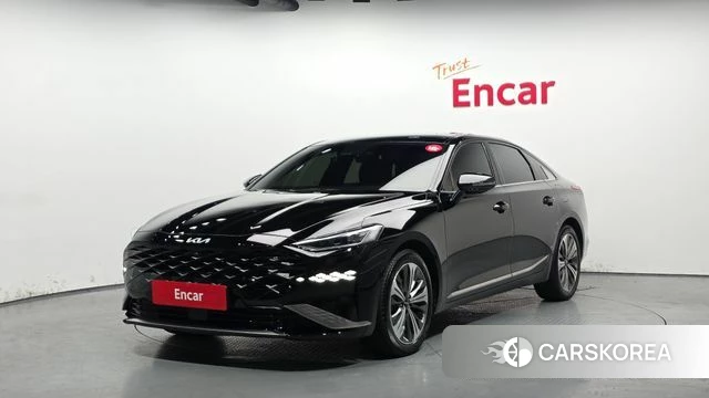 Kia K8 Hybrid 2022 Черный из Кореи
