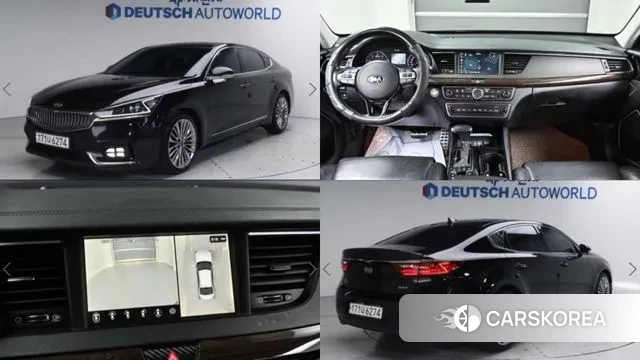 Kia Come New K7 2018 Черный из Кореи