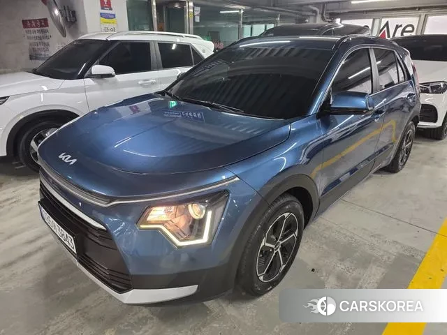 Kia Di Ol Nu Niro 2022 Синий из Кореи