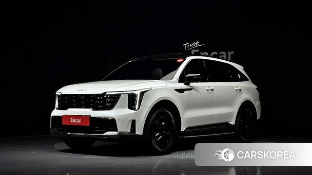 Kia The New Sorento 4th Generation 2023 Белый из Кореи