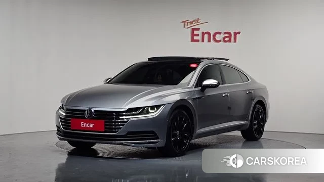 Volkswagen Arteon 2019 Серый из Кореи