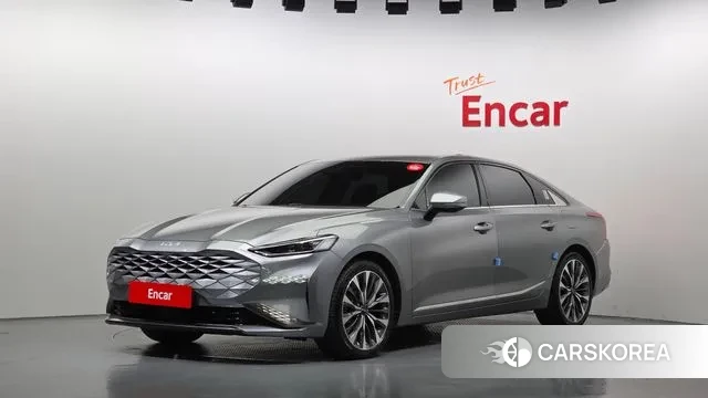 Kia K8 2021 Серебристо-серый из Кореи