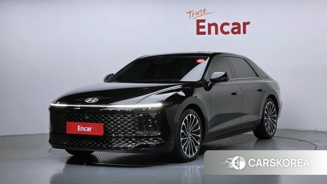 Hyundai Grandeur (GN7) 2024 Черный из Кореи