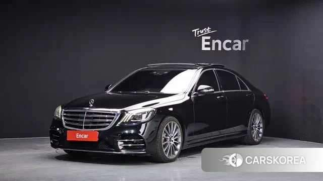 Mercedes-Benz S-Class W222 2018 Черный из Кореи