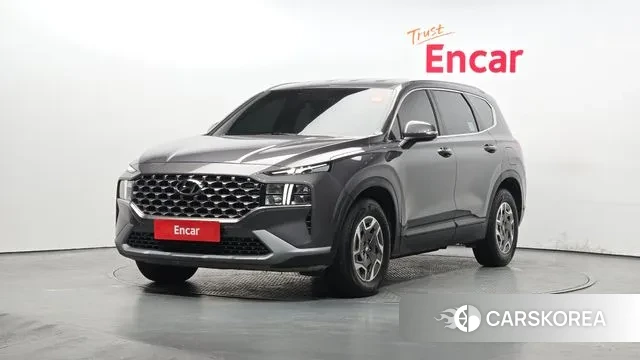 Hyundai The New Santa Fe 2022 Серый из Кореи
