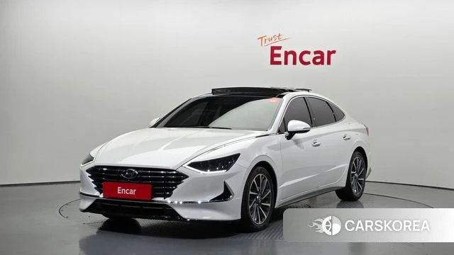 Hyundai Sonata (DN8) 2019 Белый из Кореи