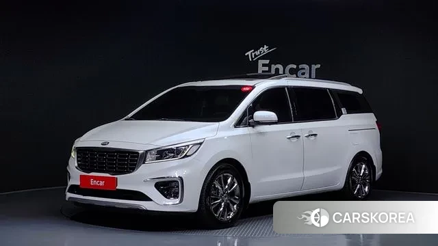 Kia The New Carnival 2019 Белый из Кореи