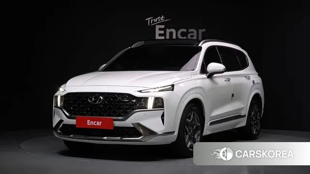 Hyundai The New Santa Fe 2021 Белый из Кореи