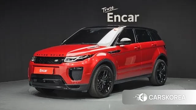 Land Rover Range Rover Evoque 2018 Красный из Кореи