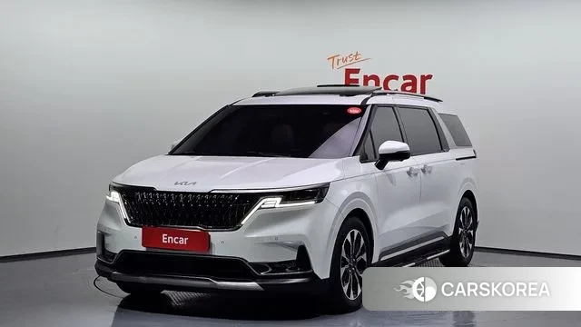 Kia Carnival 4th generation 2023 Белый из Кореи