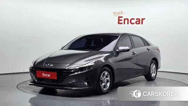 Hyundai Avante (CN7) 2021 Серый из Кореи