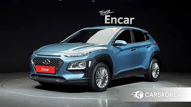 Hyundai Kona 2020 Небесно-голубой из Кореи