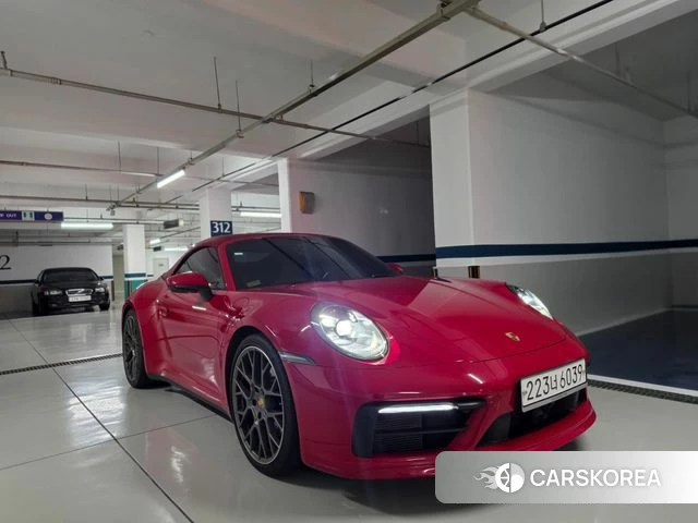 Porsche 911(992) 2020 Красный из Кореи