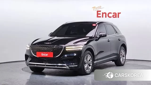 Genesis GV70 2021 Черный из Кореи