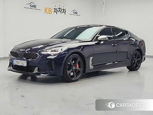 Kia Stinger Meister 2022 Синий из Кореи
