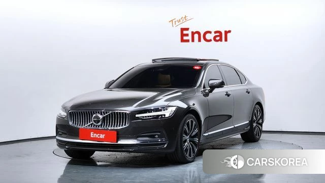 Volvo S90 2023 Серый из Кореи