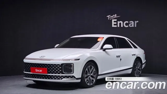 Hyundai Grandeur Hybrid (GN7) 2023 Белый из Кореи