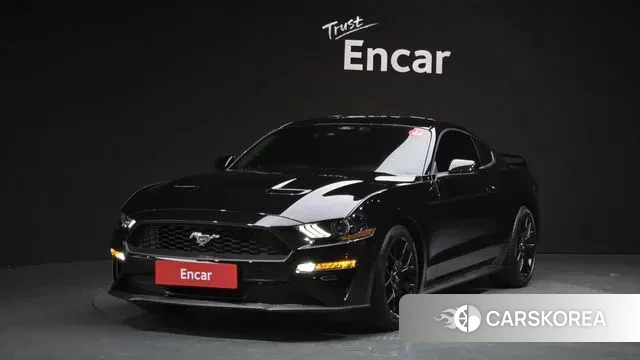 Ford Mustang 2023 Черный из Кореи