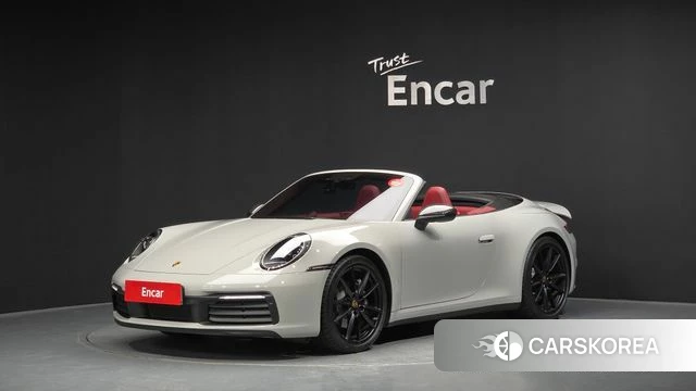 Porsche 911(992) 2024 Серебристо-серый из Кореи