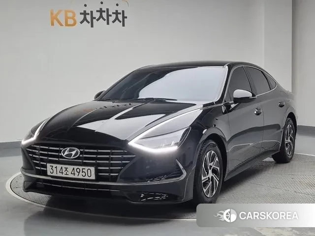 Hyundai Sonata Hybrid (DN8) 2021 Черный из Кореи