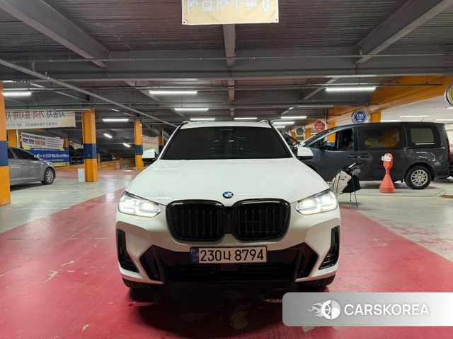 BMW X3 (G01) 2024 Белый из Кореи