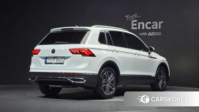 Volkswagen Tiguan second Generation 2024 Белый из Кореи